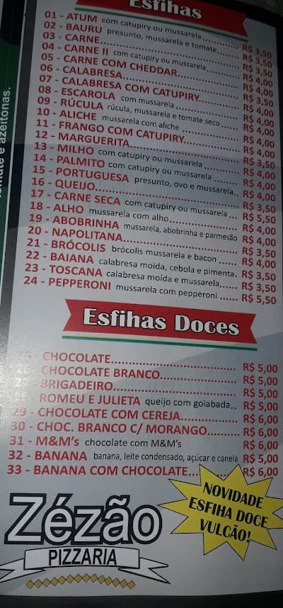 ZEZÃO PIZZARIA e ESFIHARIA - Foto 4