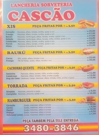 Lancheria e Sorveteria Cascão - Foto 4