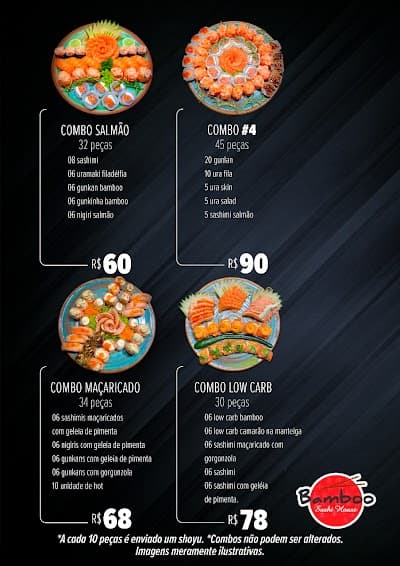 Bamboo Sushi House Cidreira - Foto 7