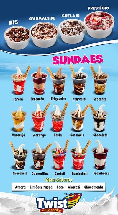 Milk Shake Twist Brasilandia - Foto 3