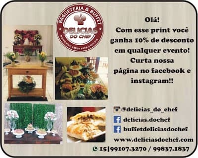 Delicias do Chef - Bagueteria & Buffet - Foto 3