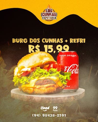 Los cunhas Espetaria Burger - Foto 7