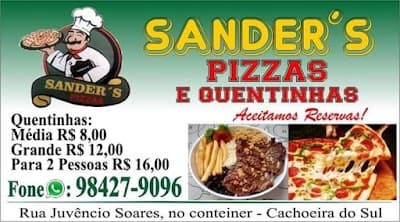 Sander's pizzas e quentinhas