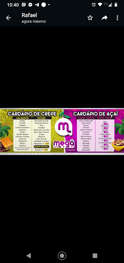 Mega açaí e crepe - Foto 2