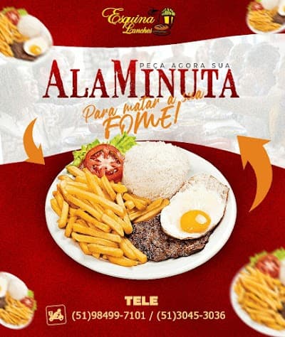 Esquina Lanches, alaminuta, hamburguer, bauru Viamão - Foto 6