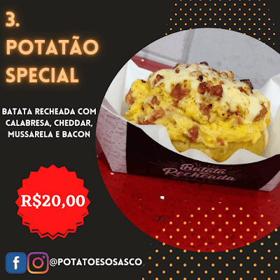 Potatões Batata Recheada - Foto 6