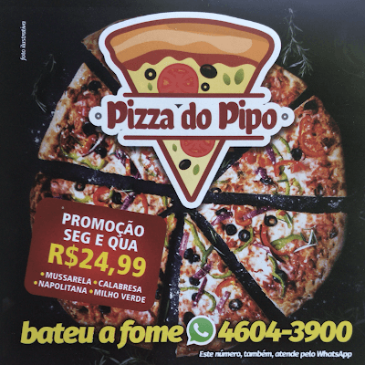 Pizza do Pipo - Pizzaria Delivery - Mairiporã/SP - Foto 4
