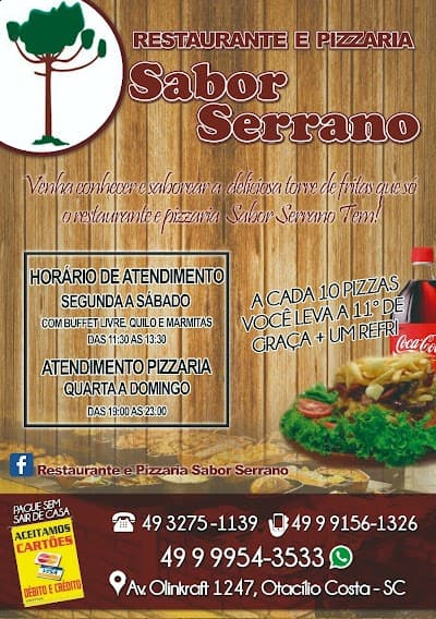 Restaurante e Pizzaria Sabor Serrano - Foto 5
