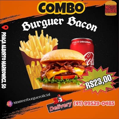 Masteer Burguer - Hambúrgueria express - Foto 2