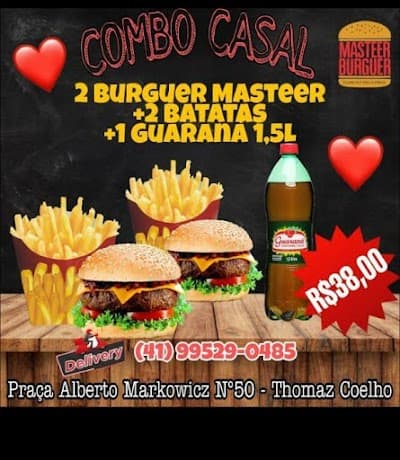 Masteer Burguer - Hambúrgueria express - Foto 8