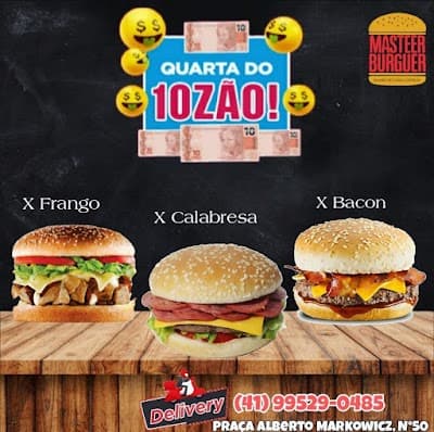 Masteer Burguer - Hambúrgueria express - Foto 9
