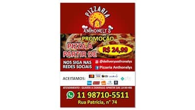 🍕 Pizzaria em Jandira - Pizza Delivery - Pizzaria Anthonelys-Pizza - Foto 6