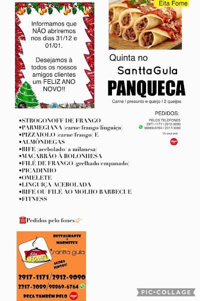 Restaurante e Marmitaria Eita Fome e Santa Gula - Foto 2