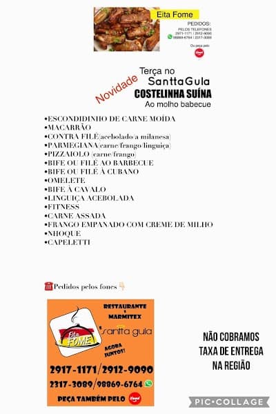 Restaurante e Marmitaria Eita Fome e Santa Gula - Foto 3