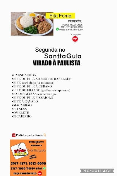 Restaurante e Marmitaria Eita Fome e Santa Gula - Foto 7