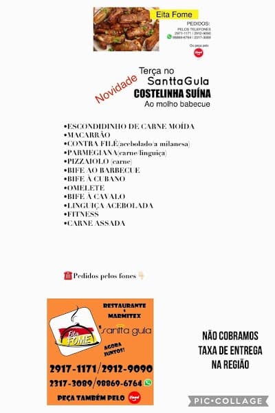 Restaurante e Marmitaria Eita Fome e Santa Gula - Foto 8