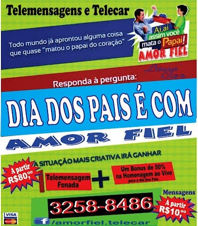 AMOR FIEL Telemensagens e Telecar - Foto 7