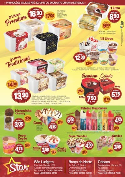 Star Sorvetes Orleans - Foto 3