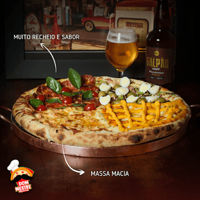 Dom mestre pizzaria e hamburgueria delivery - Foto 1